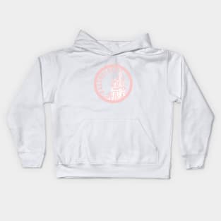 Passholder Magic Castle Millennial Pink Kids Hoodie